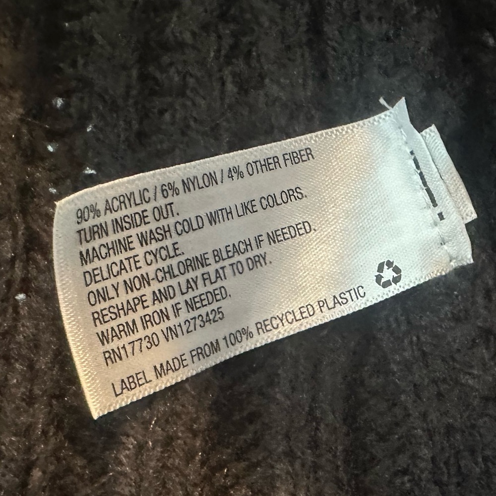 Universal Thread Cable Knit Cropped Open Cardigan… - image 3